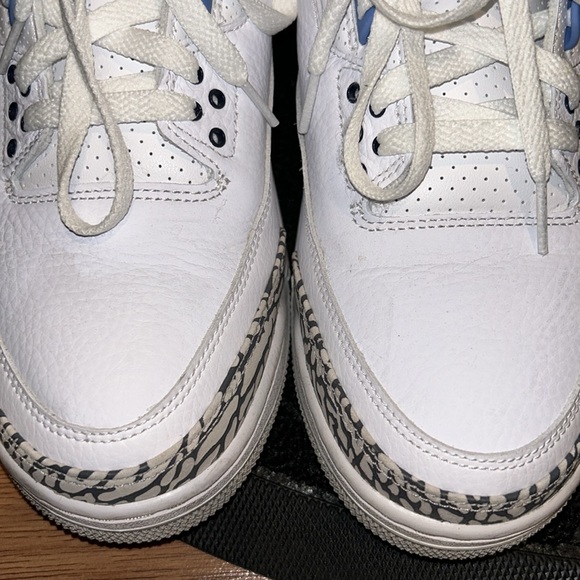 Mens AIR JORDAN 3 RETRO “UNC” - Picture 2 of 7